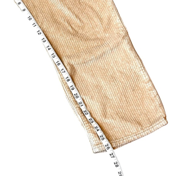 Levi's Ribcage Straight Ankle Cord-Granola- High Waisted Neutral Cords- Size 29 - Picture 16 of 16